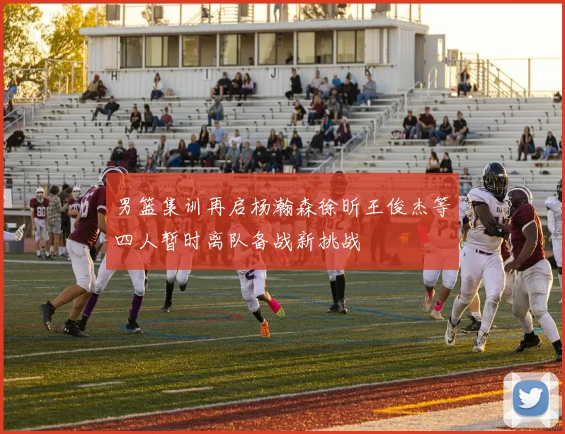 男篮集训再启杨瀚森徐昕王俊杰等四人暂时离队备战新挑战